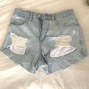Jean shorts